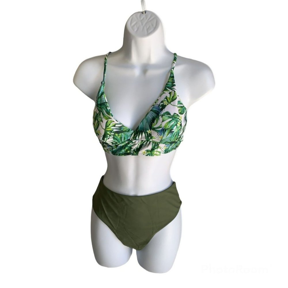 Zaful Light Green-  Bikini - Size M